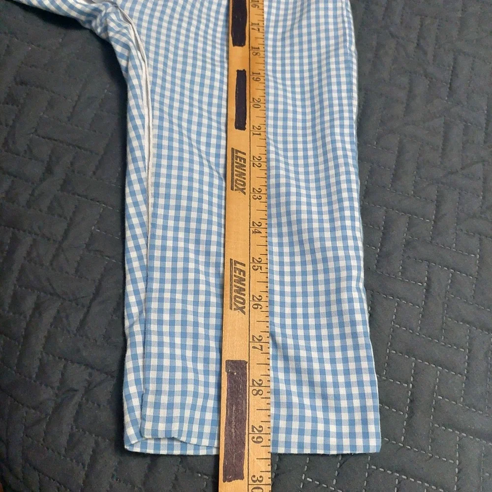 Candyland Boys Toddler 3T Hand Smocked Gingham Romper Snap Crotch and Legs Lined